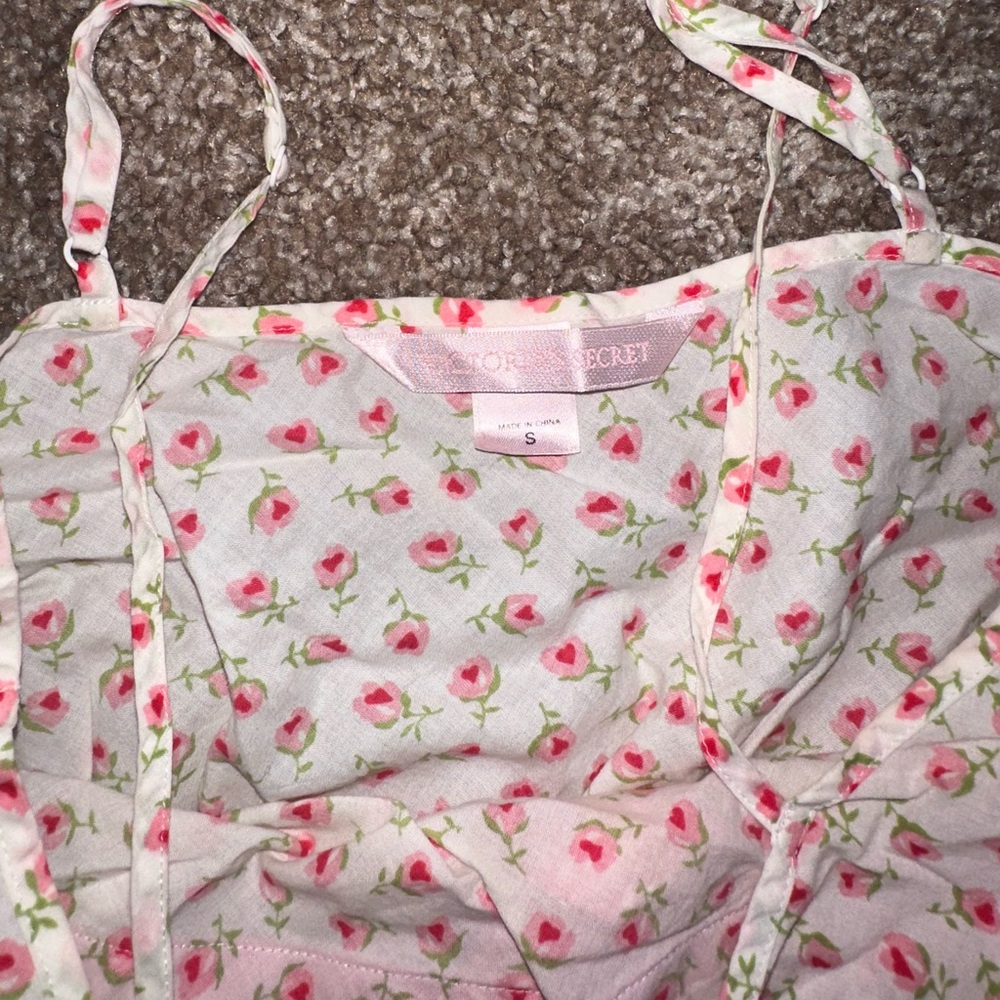 Early 2000s Victoria Secret mini dress floral